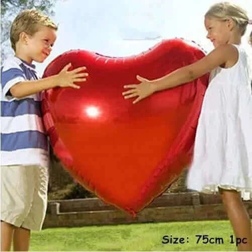 Happy Valentine’s Day Love Red Heart Bear Foil Balloons Wedding Anniversary Party Supplies Birthday Gift Home Outdoor Decoration