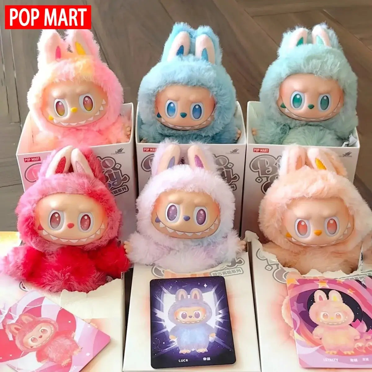 Labubu Macaron Color Mystery Box | Blind Box Collectible | POP MART Series