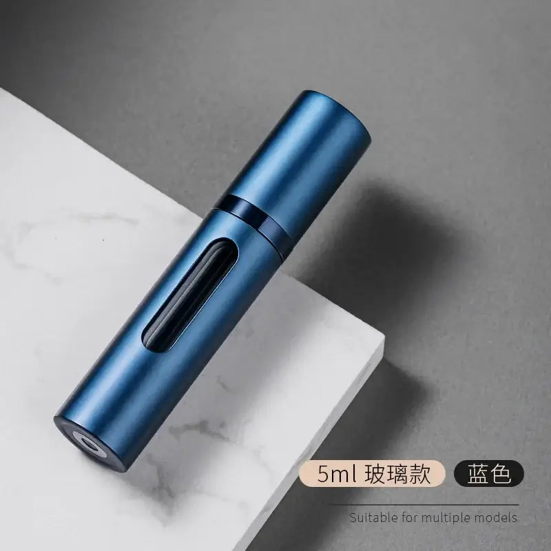 5ml Refillable Perfume Bottle with Spray Scent Pump Portable Travel Empty Cosmetic Containers Mini Spray Atomizer Bottle