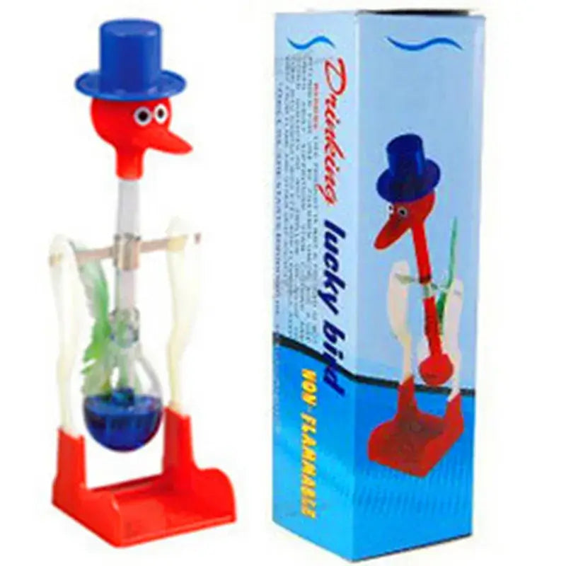 Physical Science Drinking Bird Color Changing Toy Water Bird Fun Educational Science Experiment Toy