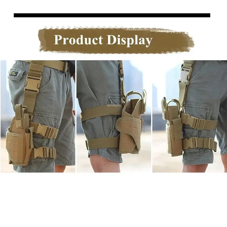 Nylon Drop-Leg Holster – Right- and Left-Hand Options