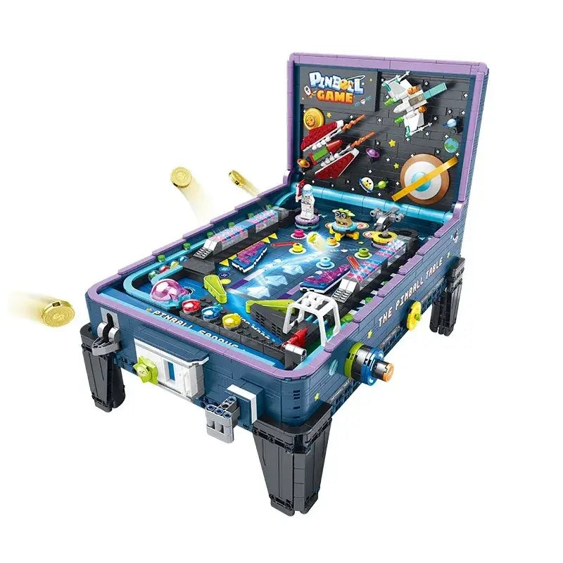 2309PCS Pinball Game Table Building Blocks Toys Model Assembly Board Games Machine Bricks Sets DIY Toys Kids Christmas Gifts
