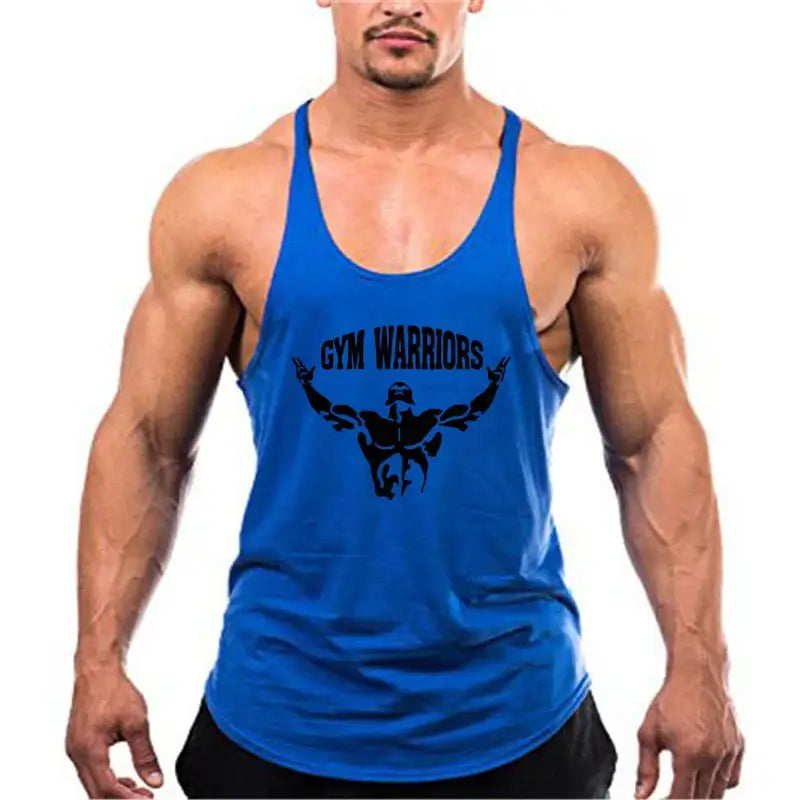 Muscleguys Brand Gym Clothing Fitness Stringer Tank Top Men Y Back Bodybuilding Shirt Summer Cotton Loose Vests Muscle Singlets