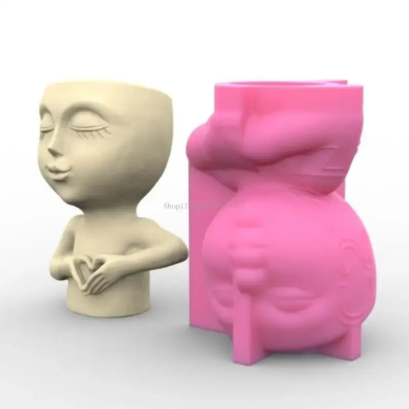 silicone resin flower pot mold