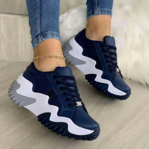 Thick Bottom Canvas Casual Shoes Summer Women&