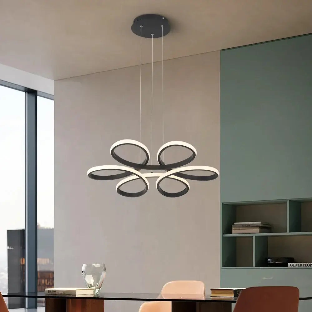 Vinilky Dimmable LED Ceiling or Pendant Light, Black or Gold