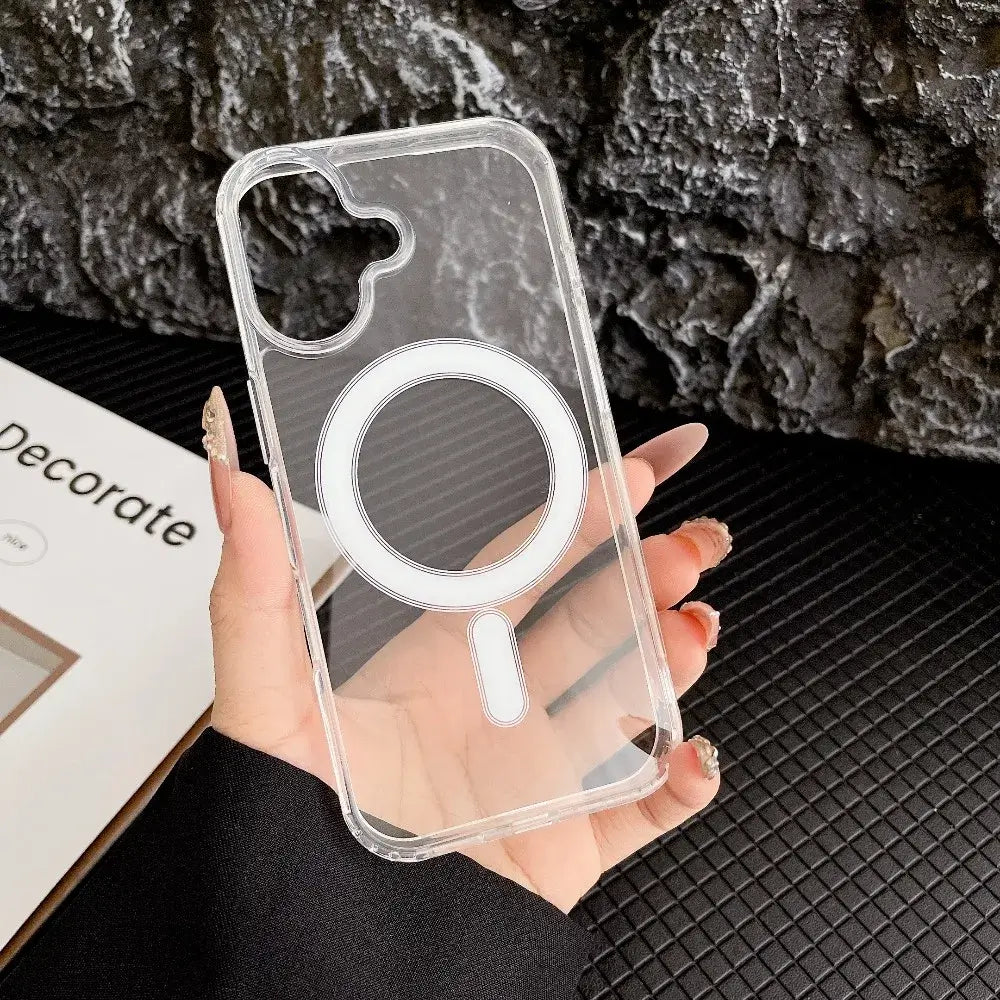Clear Magnetic iPhone Case