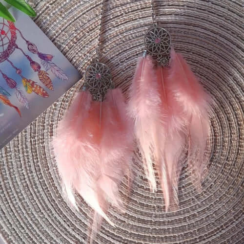 Dream Catcher Car Pendant Feather Mirror Hanging Pendant Home Decor