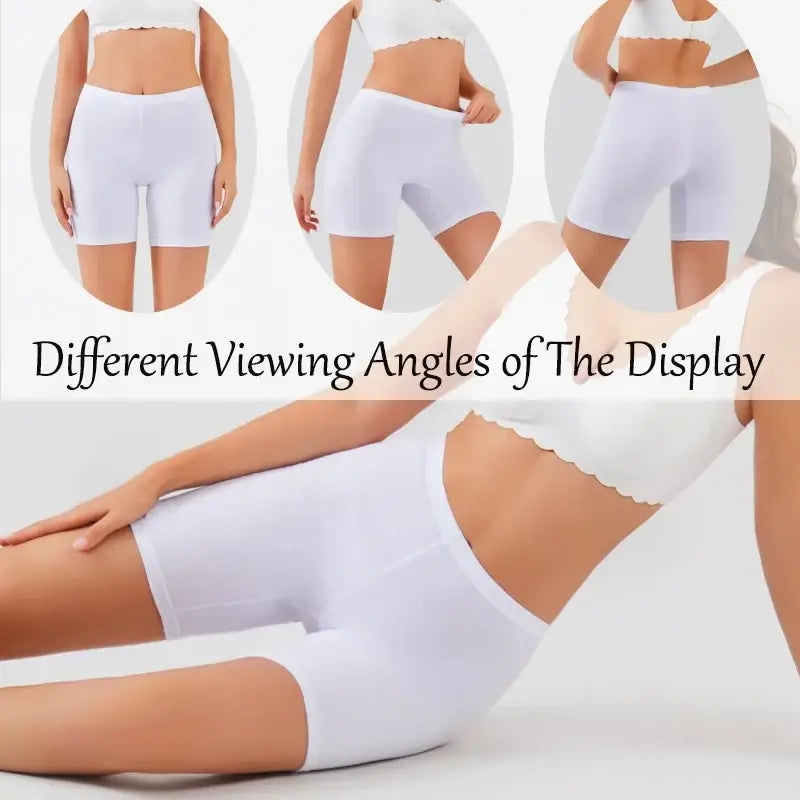 Women’s Seamless Cotton Boxer Shorts – High-Waist, High-Stretch | Soft & Breathable | Sport Boyshorts | S–2XL