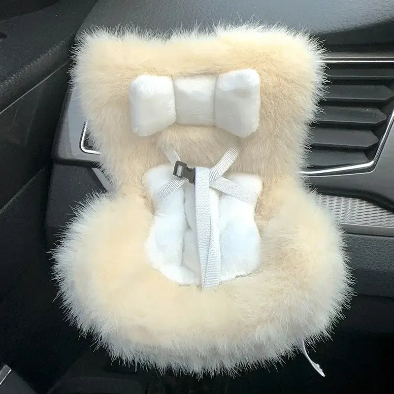 Labubu 15-17cm Doll Safety Seat - Cute Car Decor
