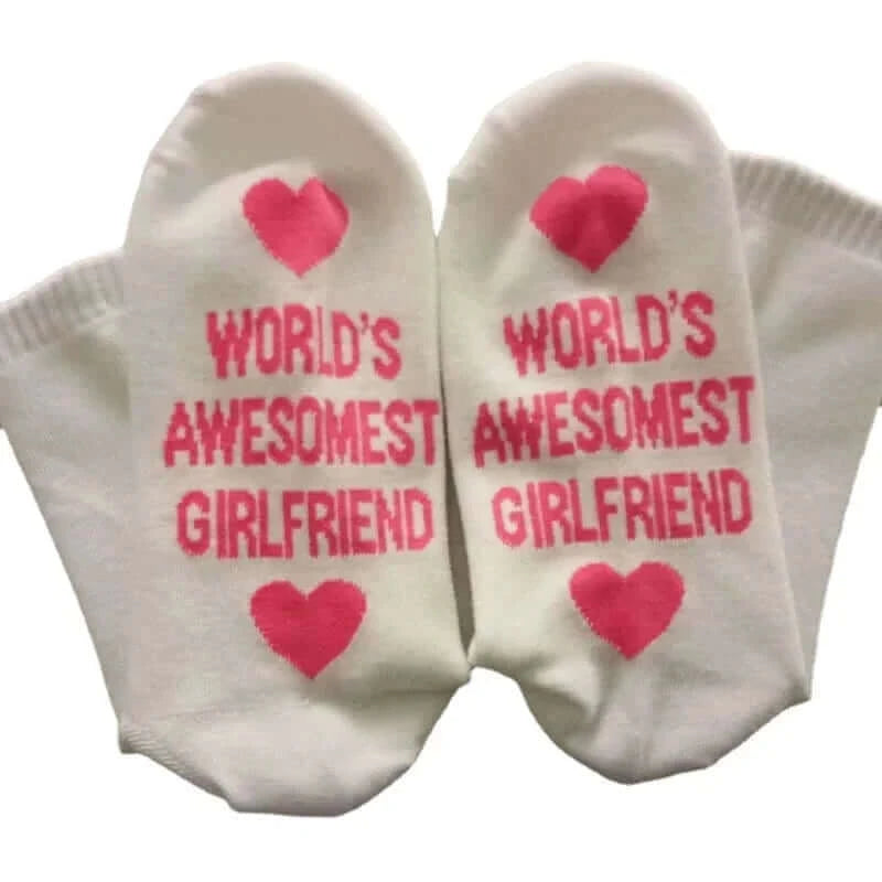 Birthday Gift for Boyfriend Cotton Socks Ankle Small Love Gift Anniversary Girlfriend Present Party Wedding Valentines Day Favor