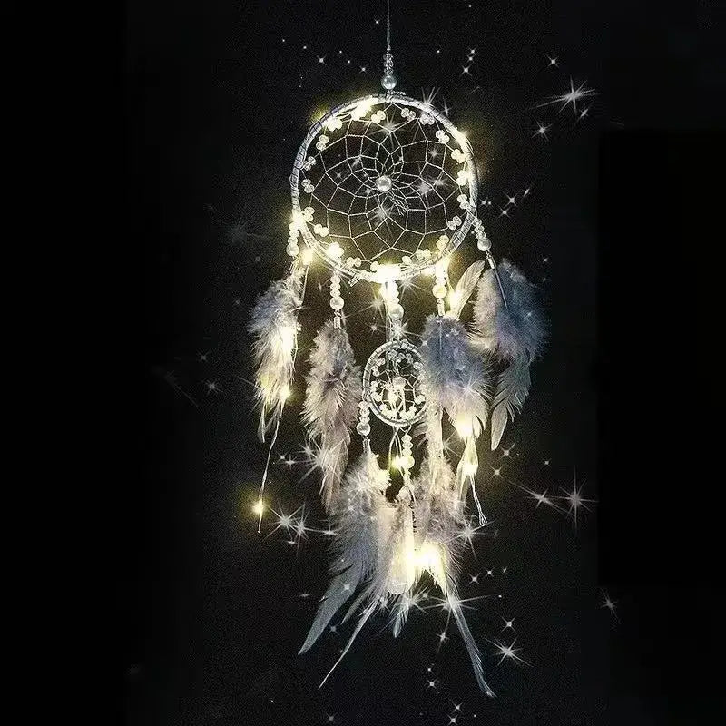 colorful handmade dream catcher