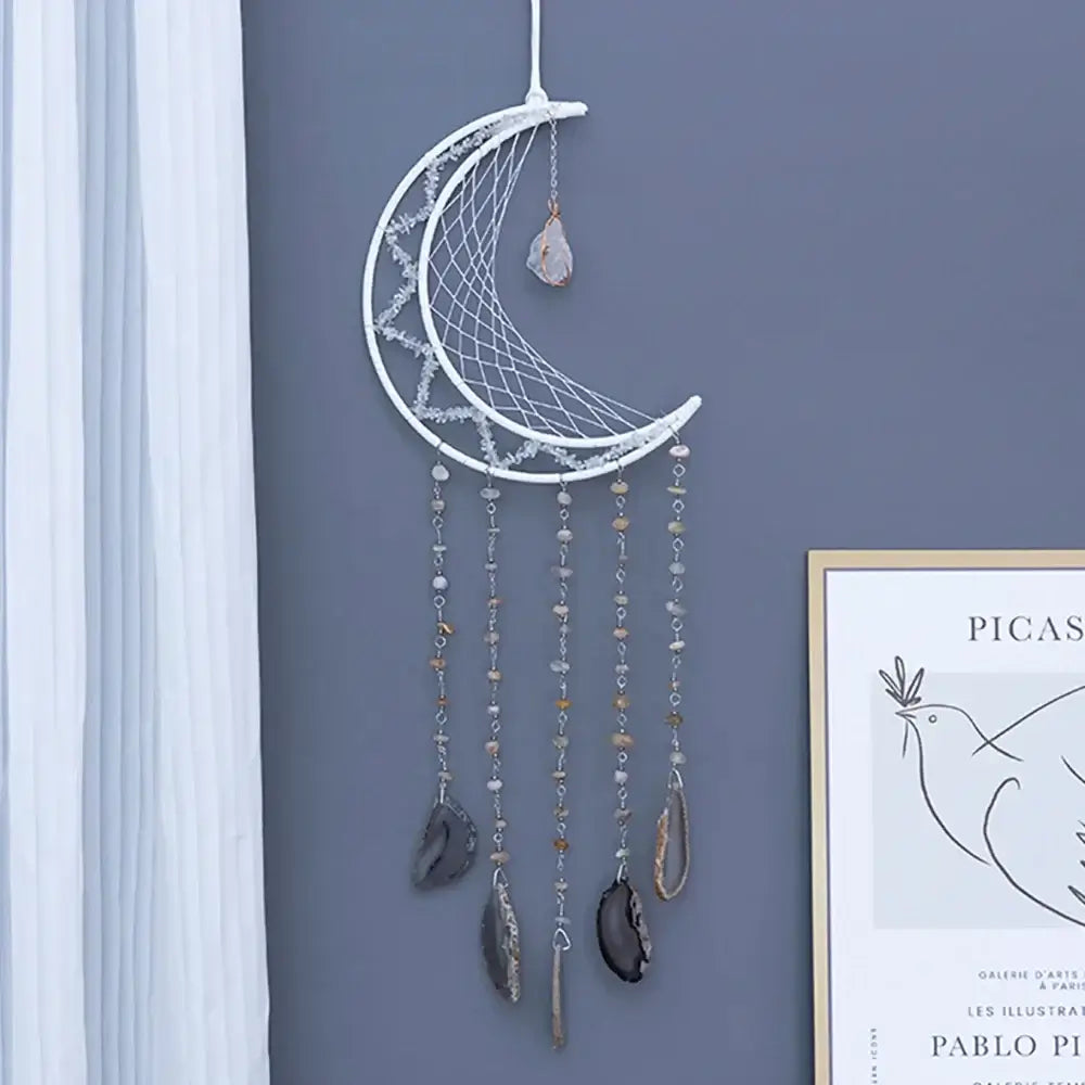 purple crystal dream catchers