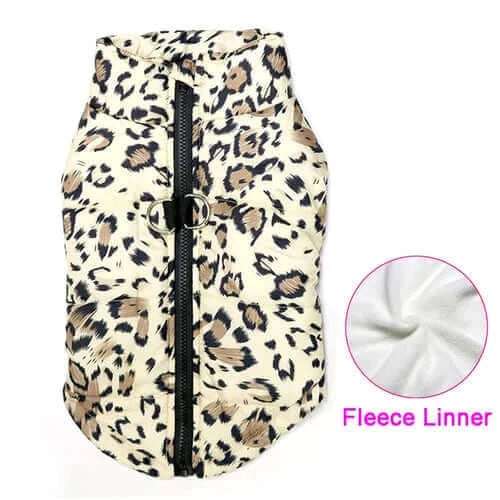 Waterproof Winter Dog Clothes Warm Pet Cotton Jacket Vest For Small