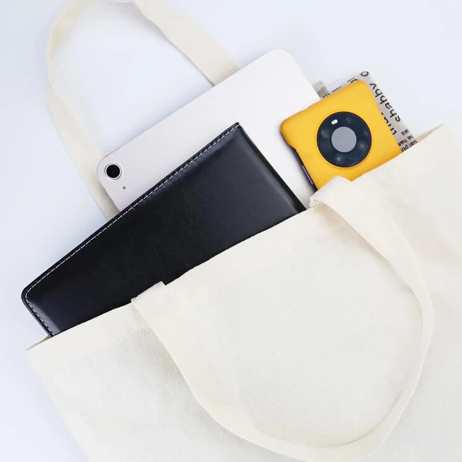 Reusable Canvas Tote Bags - Eco-Friendly DIY Gifts