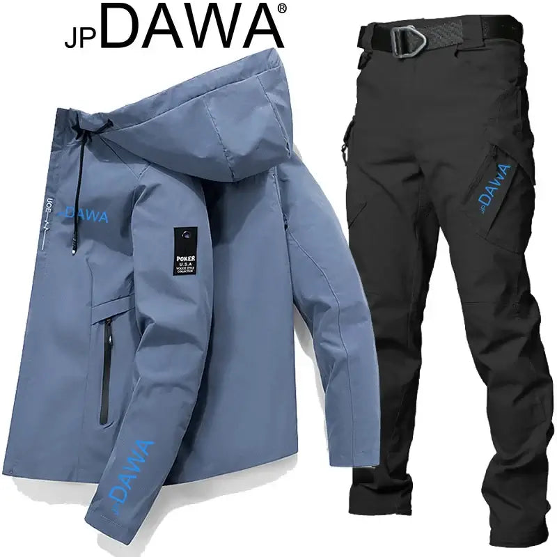 Fishing suit suit jacket tactical pants high quality spring and summer sun protection season outdoor sports waterproof clothing