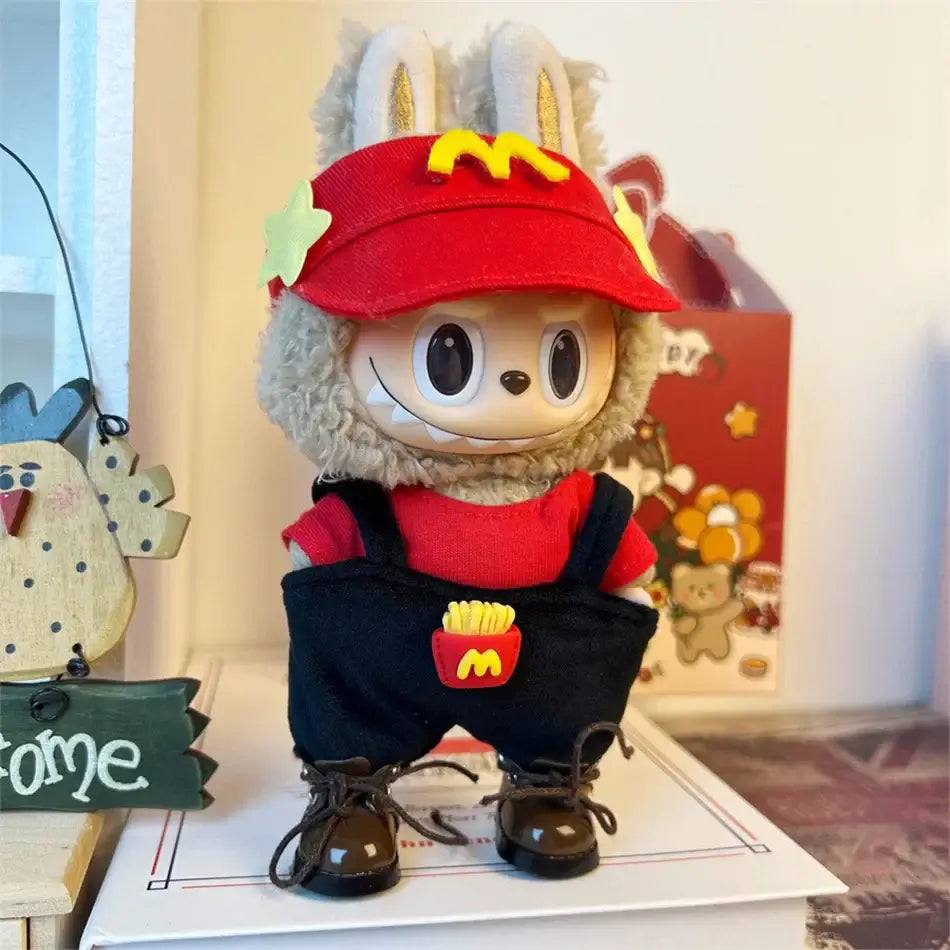 Labubu 17cm Doll Clothes Set - Fun DIY Accessories