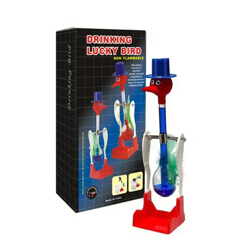 Physical Science Drinking Bird Color Changing Toy Water Bird Fun Educational Science Experiment Toy