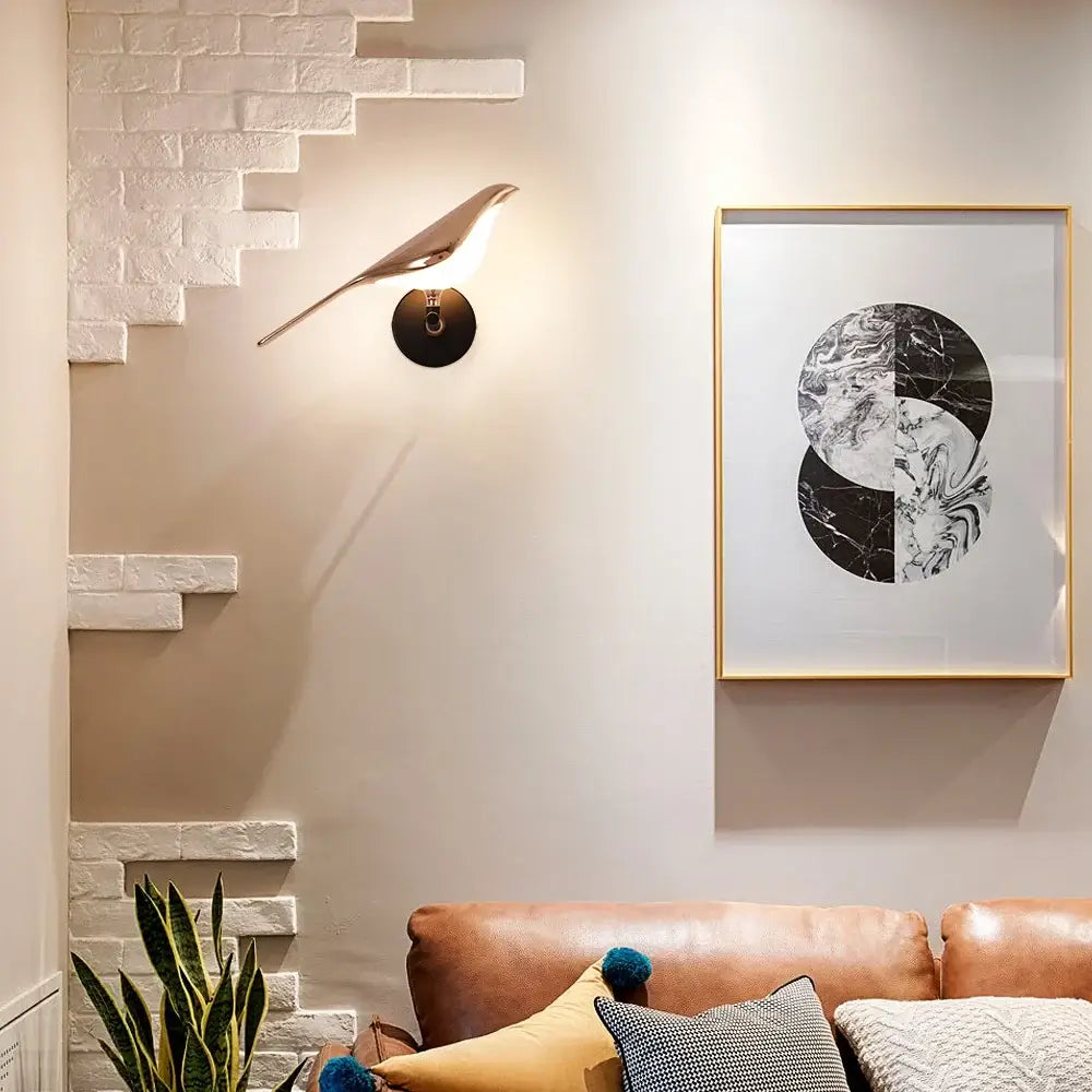 Modern Bird LED Pendant & Wall Lighting