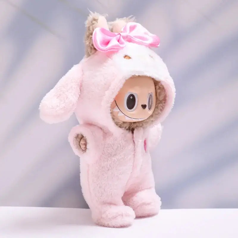 Mini Labubu Doll Outfit with Hat & Shoes