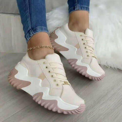Thick Bottom Canvas Casual Shoes Summer Women&