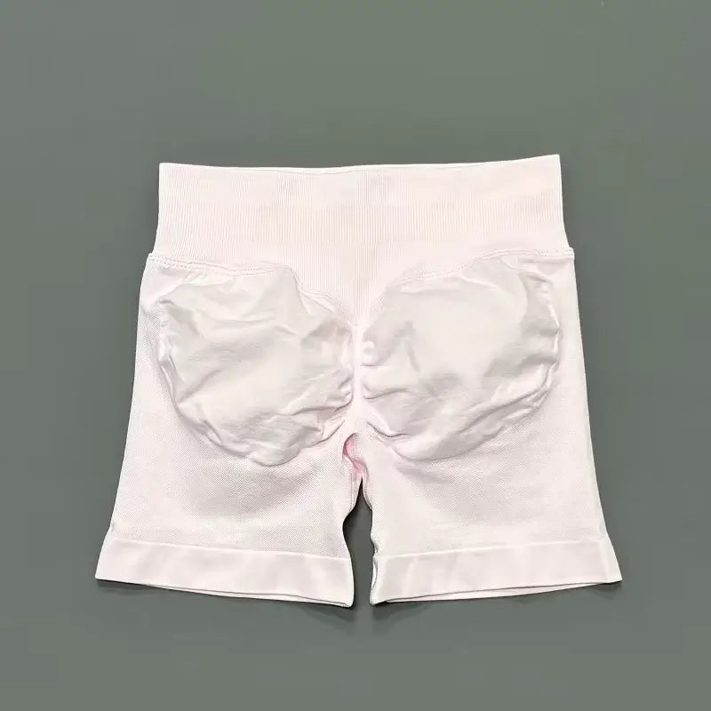 HISTELLO Women’s Seamless Scrunch Workout Shorts