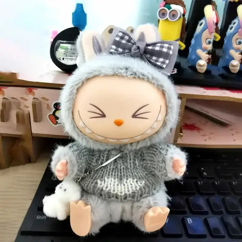 Labubu plush doll clothes