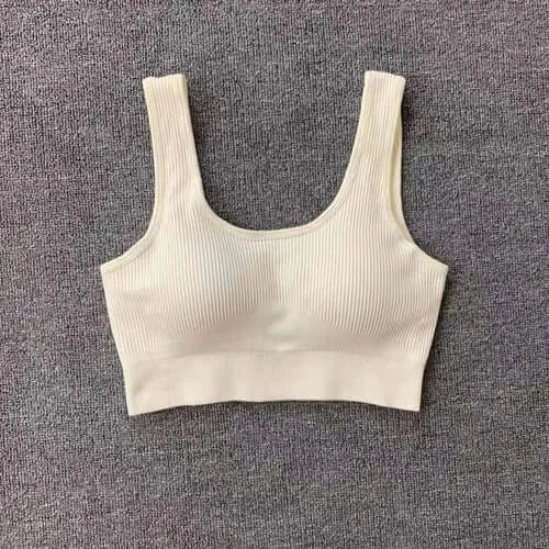 Women Seamless Yoga Set Gym Workout Clothes for Female Push Up Bra