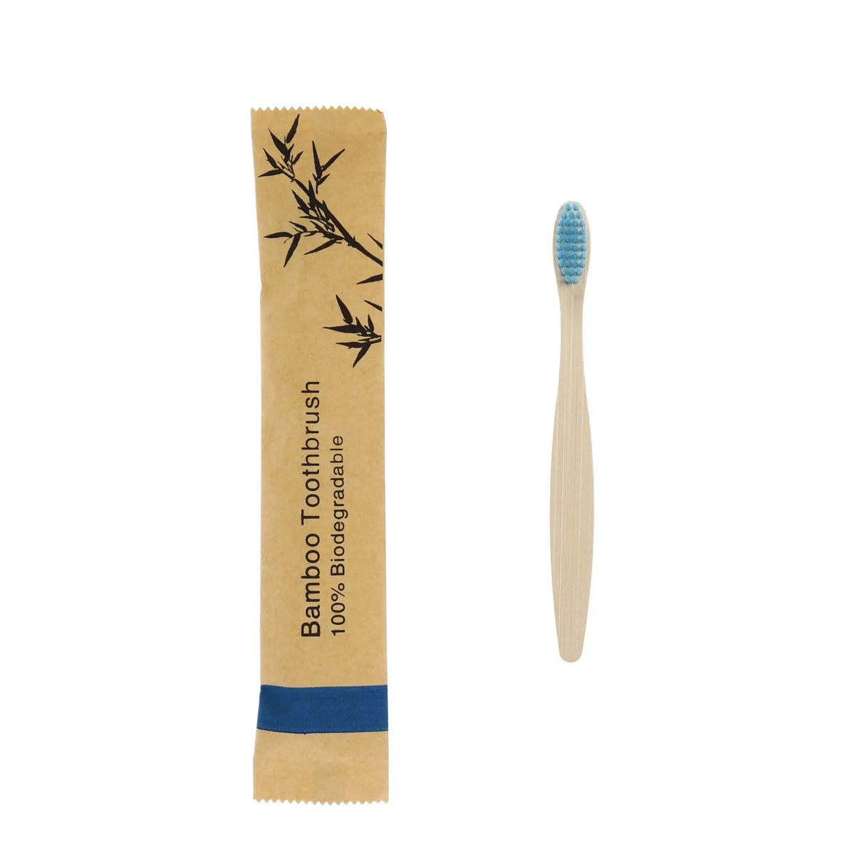 Kids’ Bamboo Toothbrushes with Soft Bristles, 15 or 30 Pack