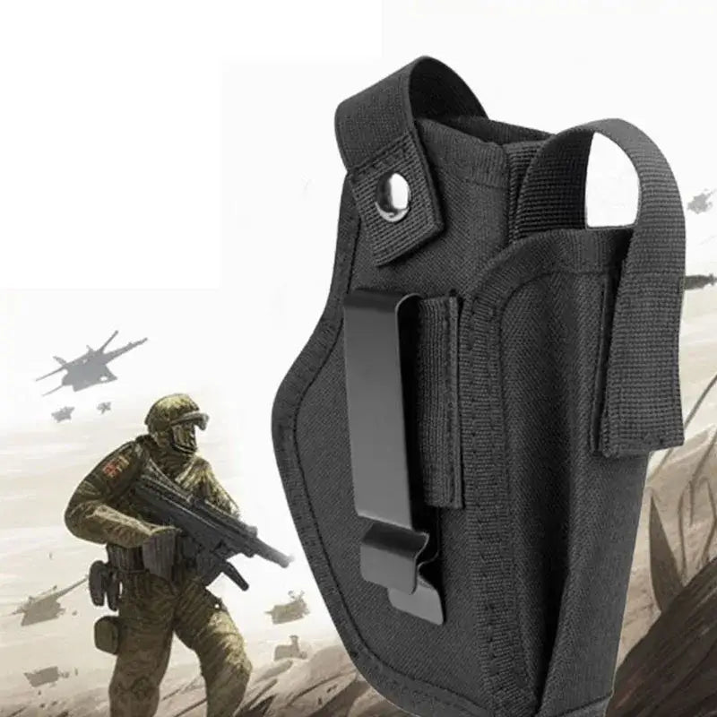 Tactical Gun Holster Concealed Pistol Holster for Glock 17 19 M9 Left Right Hand Universal Belt Holster Hunting Pouch