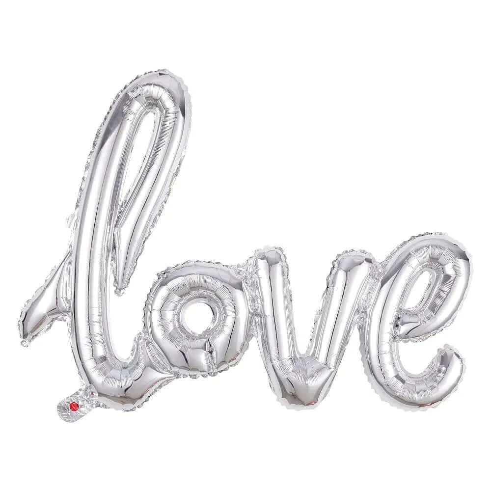 Happy Valentine’s Day Love Red Heart Bear Foil Balloons Wedding Anniversary Party Supplies Birthday Gift Home Outdoor Decoration