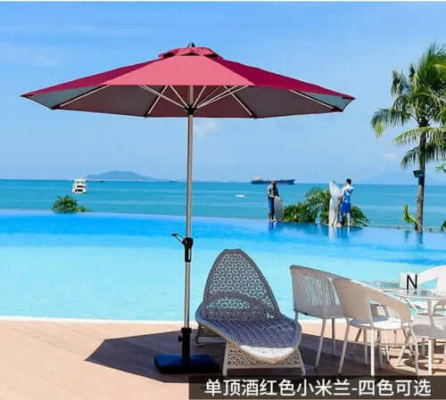 Outdoor sun umbrella sun umbrella balcony umbrella garden courtyard