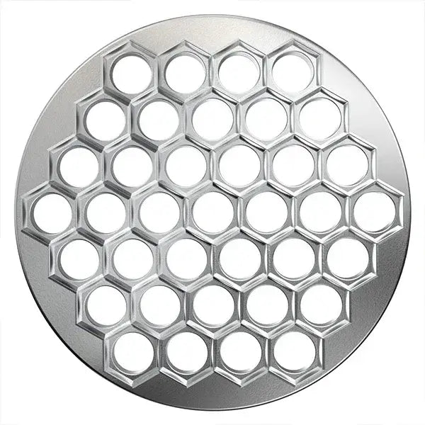 Aluminum Alloy Dumpling Mold 37 Wonton Machine Metal Dumpling Mold Kitchen Dumpling Pressing Tool Simple and Easy To Use