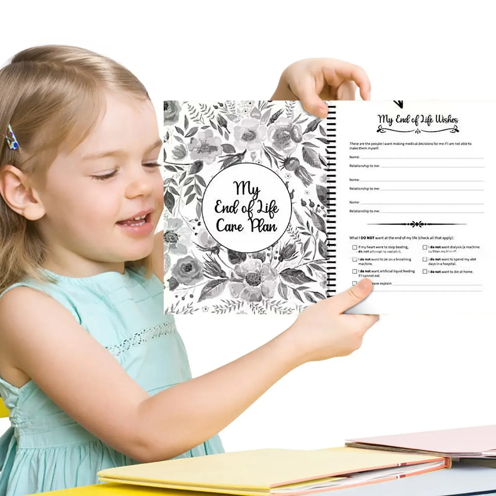 Black End Of Life Planner Stress-Reducing Sorry It’S Your Problem Now Because I&