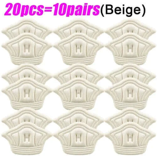 2/20pcs Insoles Patch Heel Pads for Sport Shoe Adjustable Size Feet