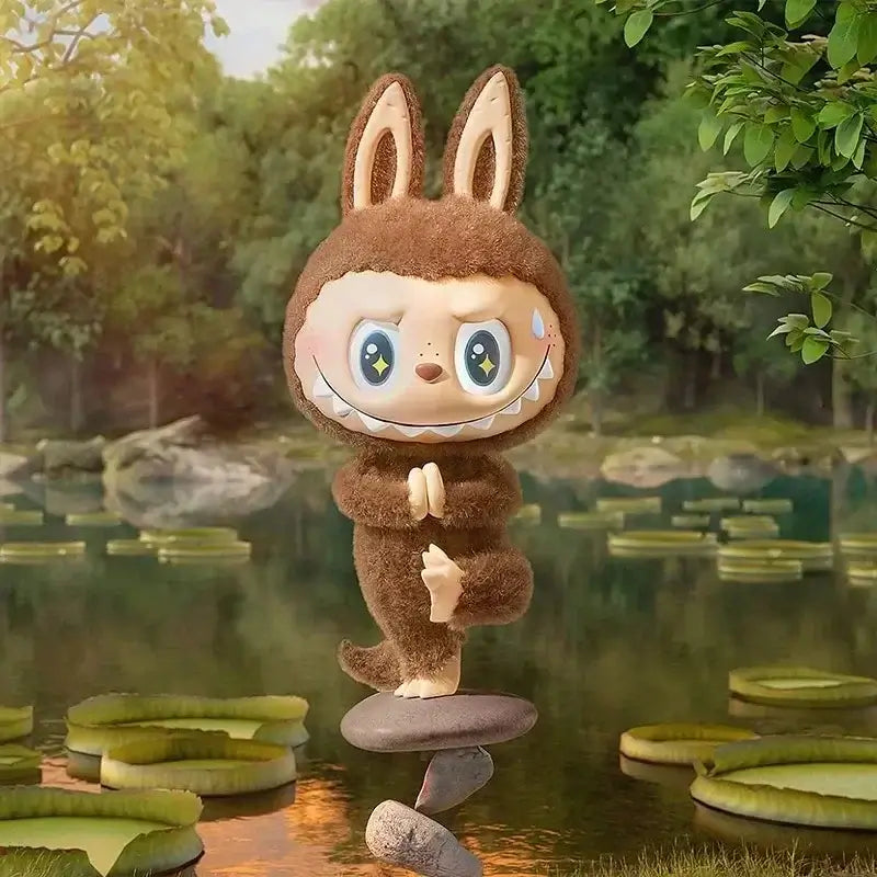 POP MART Labubu yoga monster blind box