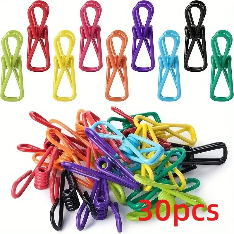 New Mini Bag Sealing Clip Kitchen Storage Food Snack Seal Sealing Bag Clips Portable Sealer Clamp Metal Tool Kitchen Accessories