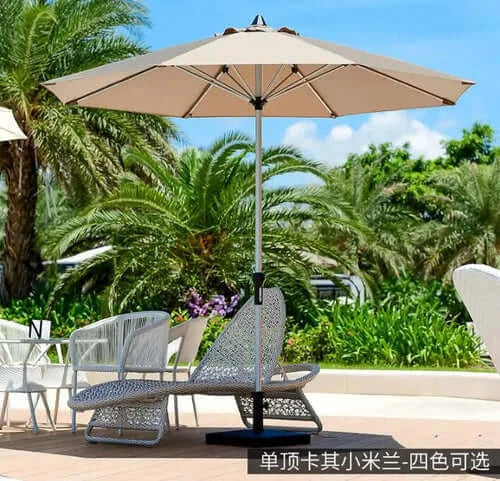 Outdoor sun umbrella sun umbrella balcony umbrella garden courtyard