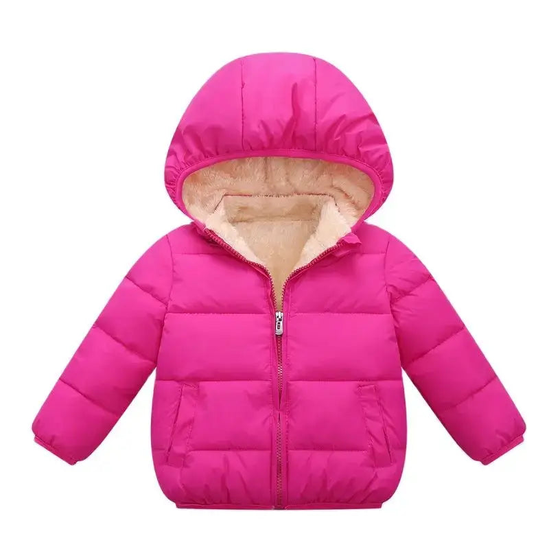 Baby Children Coats Winter Thick Jackets For Boys Warm Plush Thicken