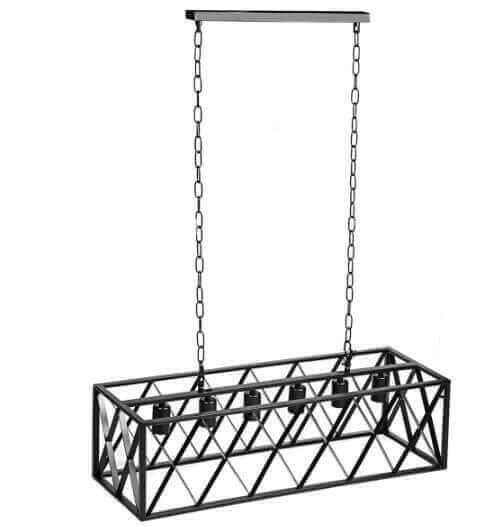 Industrial Kitchen Pendant 4/6-Light Chandelier Ceiling Lamp