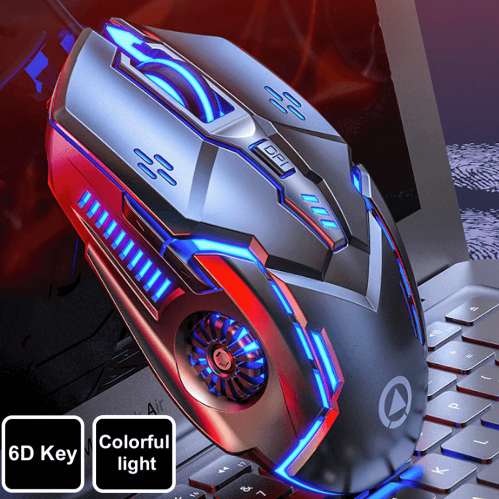 Dragon 6 Buttons 3200 DPI Gaming Mouse