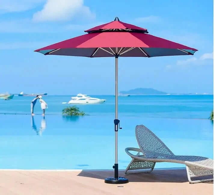 Outdoor sun umbrella sun umbrella balcony umbrella garden courtyard