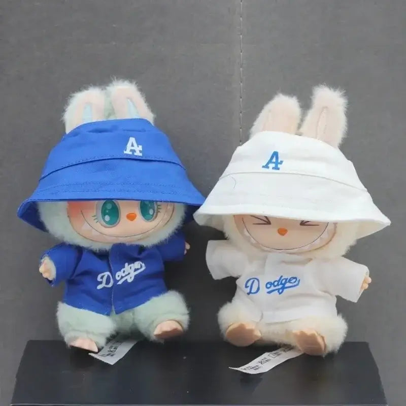 Labubu Doll Clothes - Baseball Outfit for 15/17cm Dolls