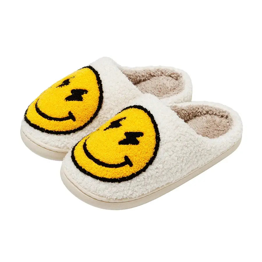 cute fluffy winter slippers