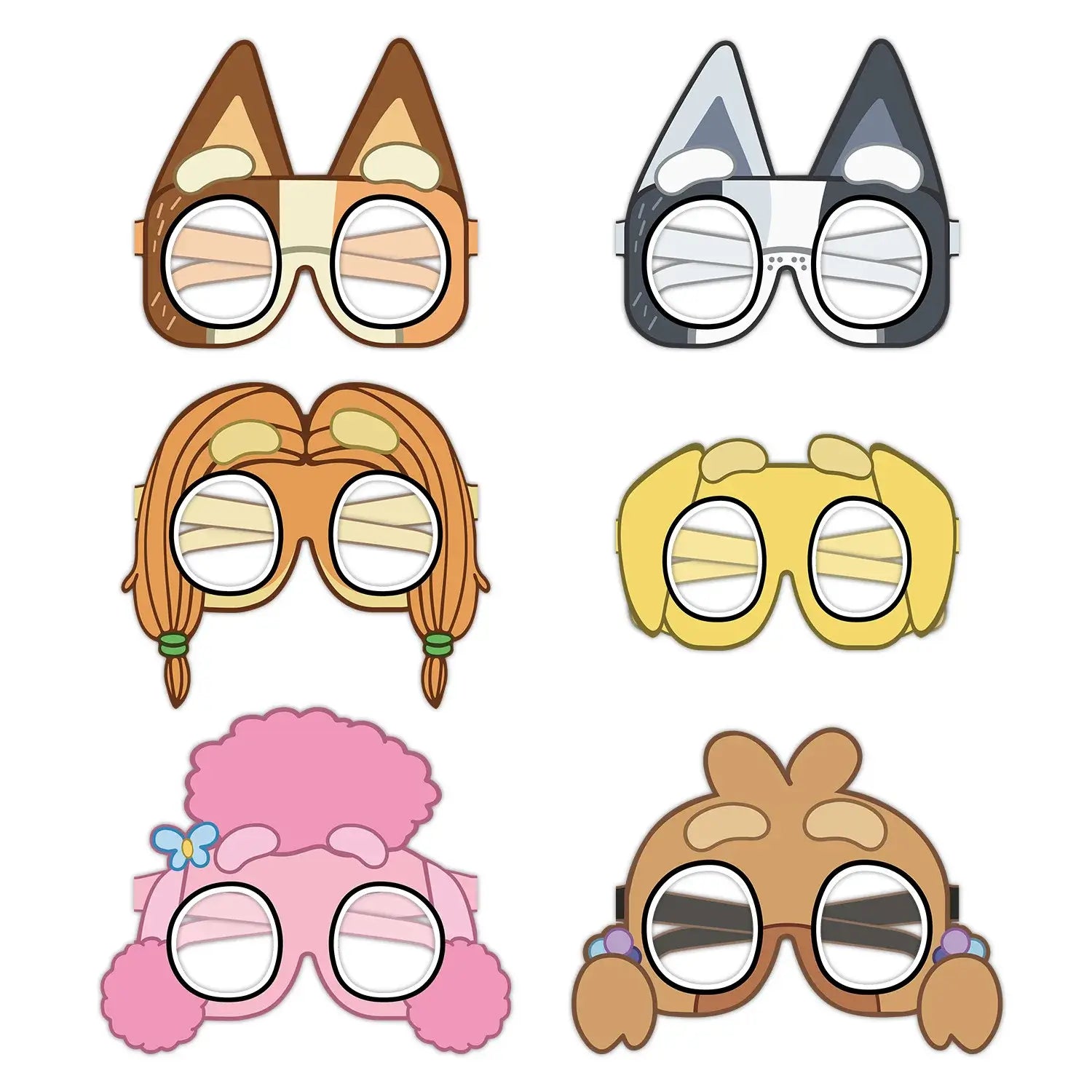 Cute Bluey Birthday Party Decoration Bluey Paper Napkin Plate Cup Tablecloth Balloons Kids Baby Shower Supplies