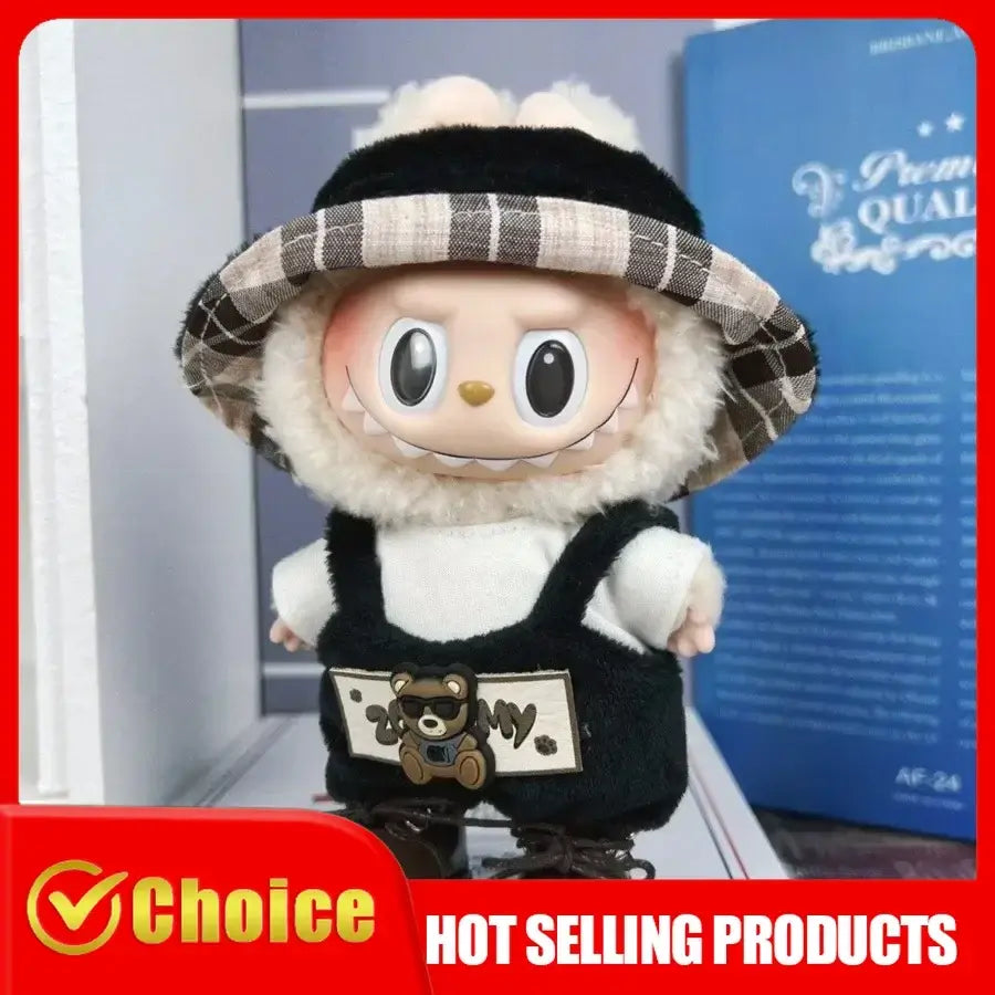 17cm Labubu doll clothes set