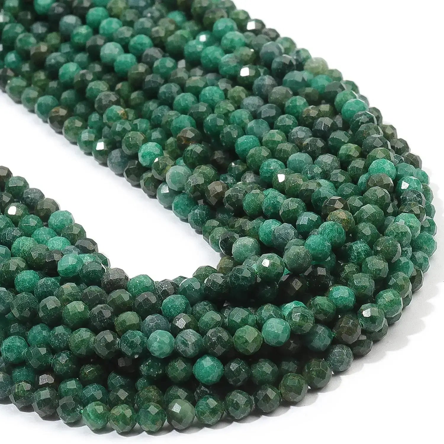 2 3 4mm Faceted Tiny Beads Natural Aquamarine Lapis Lazuli Tourmaline Amethyst Stone Beads for Jewelry Making 2030