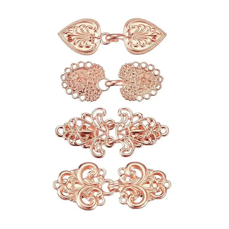 Set Vintage Sweater Duck Clip Cape Cloak Fastener for Dress Shirt Cardigan Shawl Collar Clasp Back Cinch Clip for Women Clothing