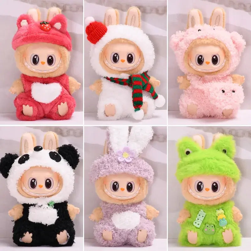 Labubu II Doll Accessories Outfit for Mini Collectible