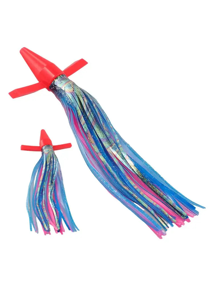 Trolling Skirt Tuna Lures 7/9 Inch Sinking Boat Biomimetic Squid Lure For Teaser Bait Bird Tuna Mahi Sea Trolling Fishing Bait